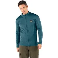 Woolona Woolona Merino Jacke - BORNOVA - 100% Merinowolle, Blaugrün, – Produktbild 1 von 1