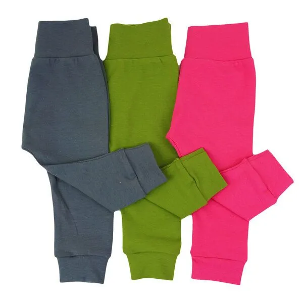 Sternchenwolke Sternchenwolke Bio Leggings "Uni", Pink, – Produktbild 2 von 3