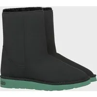 The New Orchard Damen vegan Stiefel Classic Medium Anthrazit Schwarz/Grün – Produktbild 1 von 1