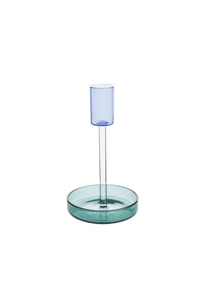 Tranquillo Tranquillo Kerzenhalter RAIINBOW – Borosilikatglas, Grün, – Produktbild 4 von 5