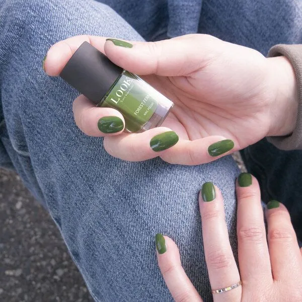 Look To Go Look To Go • veganer Nagellack • GRÜNTÖNE • 21-free & PETA approved, Forest fern, – Produktbild 2 von 3