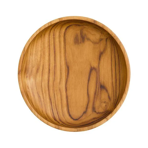Originalhome Originalhome Tiefer Teller aus recyceltem Teakholz, Natur, – Produktbild 2 von 2