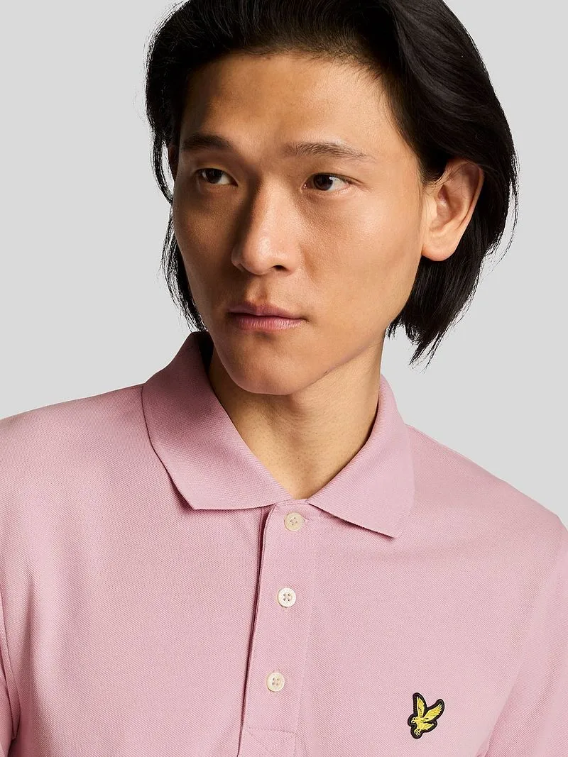 Lyle and Scott Lyle and Scott Poloshirt Hellrosa - Größe XL, Pink, – Produktbild 3 von 5