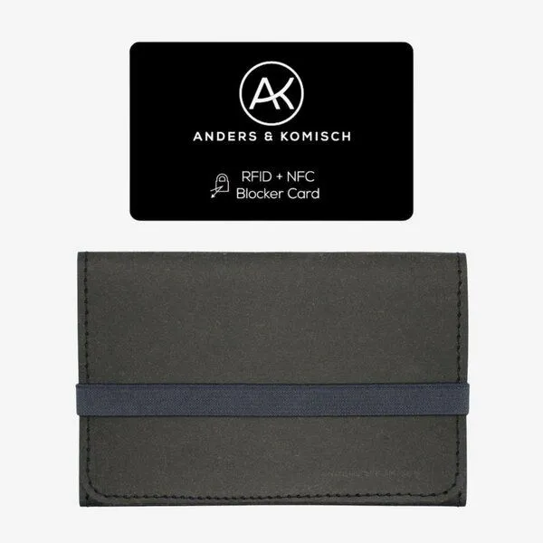 ANDERS & KOMISCH ANDERS & KOMISCH Mittelgroßes Portemonnaie mit RFID Schutz - KOMPAKT, Grau, – Produktbild 1 von 6