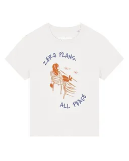 watapparel watapparel T-Shirt Frauen Zero plans all peace – Produktbild 1 von 1