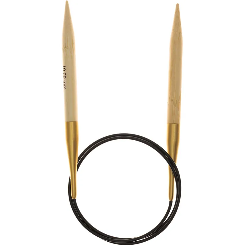 Rico Design Rico Design Rundstricknadel 80cm Bambus 10,0 – Produktbild 1 von 1