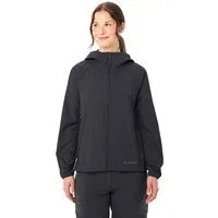 Vaude VAUDE Damen Windjacke "Neyland II" mit weitenregulierbarer Kapuze, phantom black, Gr. 36 – Produktbild 1 von 1