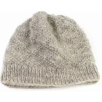 El Puente El Puente Mütze, Größe M | Fair Trade & Handmade aus Nepal, Grau, – Produktbild 1 von 1