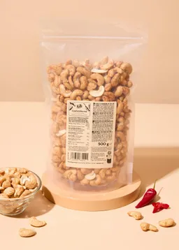 KoRo Cashewkerne mit Chili ohne Geschmacksverstärker 500 g – Produktbild 1 von 1