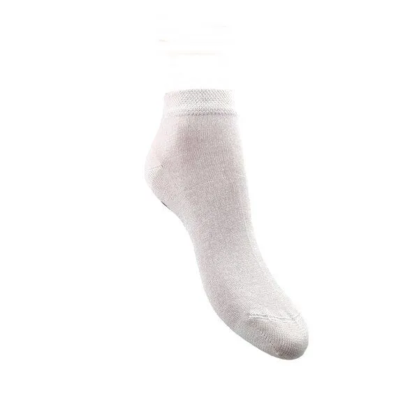 Bruno Barella Bruno Barella Sneaker Socken aus Bambuscellulose gewonnene Viskosefaser in weiß – Produktbild 1 von 3