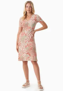 ORGANICATION ORGANICATION Jerseykleid aus LENZING ECOVERO mit Blumenmuster – Produktbild 1 von 1