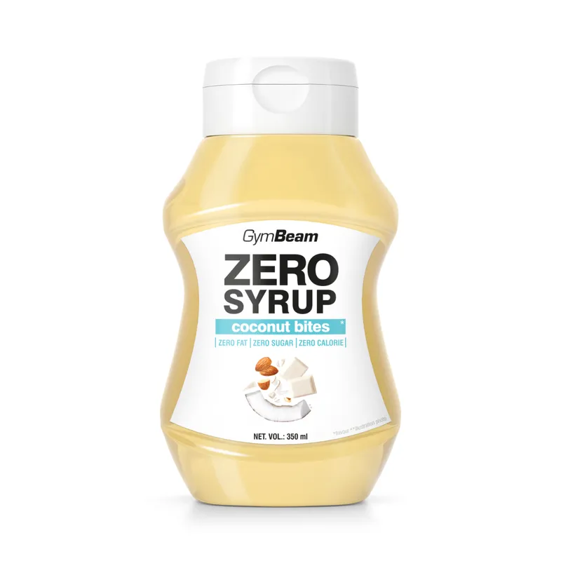 GymBeam Food GymBeam ZERO SYRUP Kokosnuss Bites 350 ml – Produktbild 1 von 1