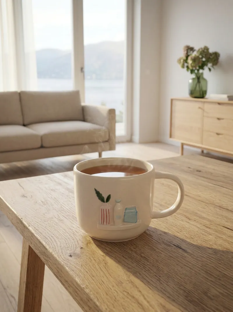 Tranquillo Tasse BRUNETTEA Regal – Steinzeug - creme – Produktbild 1 von 4