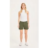 KnowledgeCotton Apparel KnowledgeCotton Apparel Shorts - WILLOW chino shorts, Grün (forrest night), – Produktbild 1 von 1