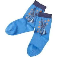 grödo Kinder Socken Baumwolle (kbA) regattablau Gr.1-2 – Produktbild 1 von 1