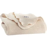 Lilano Lilano Babydecke Bio-Merinowolle natur Maße 90 x 85 cm, Natur, – Produktbild 1 von 1