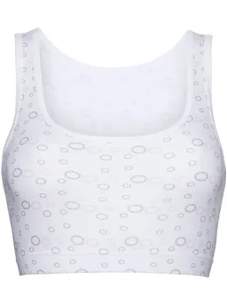 wäschepur Bustier weiß-bedruckt – Produktbild 1 von 1