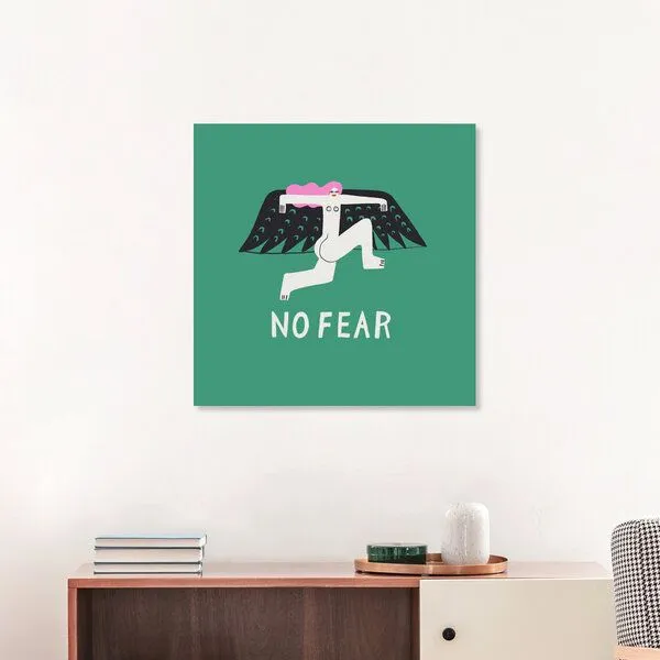 Photocircle Photocircle Poster / Leinwandbild - No Fear – Produktbild 3 von 4