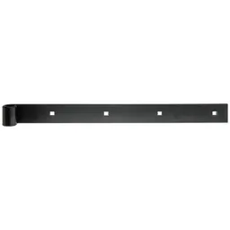 Alberts ALBERTS Ladenband, gerade, Abschluss gerade, schwarz, LxB 400x35x5 mm, Rolle Ø14 mm – Produktbild 1 von 1