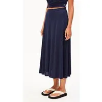 ARMEDANGELS ARMEDANGELS ILENIAA LARAA MIDI Damen Jerseyrock aus TENCEL Lyocell Mix, Tinted navy, – Produktbild 1 von 1