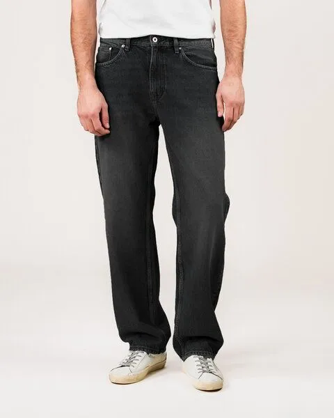 Kuyichi Kuyichi Herren Jeans LARRY Loose Fit aus 99% Bio-Baumwolle und 1% Elasthan, Blue, – Produktbild 2 von 4