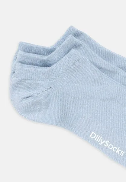 DillySocks DillySocks Sneakersocken „One Color Shorties“, Baby blue, – Produktbild 4 von 4