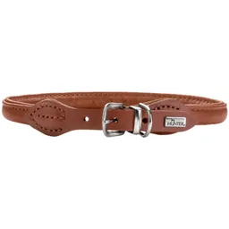 Hunter Hunter Halsband Round & Soft Canadian Up cognac 40 cm – Produktbild 1 von 1