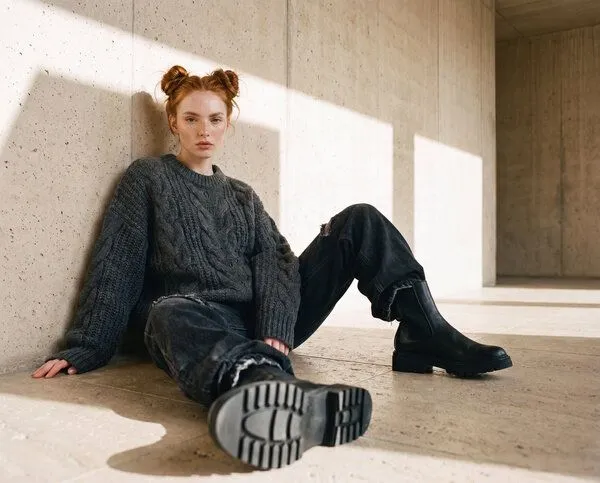 Nae Vegan Shoes Nae Vegan Shoes NAE | Kimber Veganer Chelsea-Boot, Schwarz, – Produktbild 4 von 4
