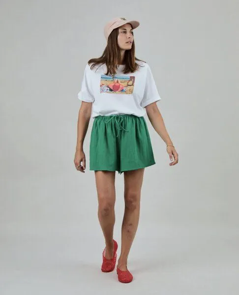 Brava Fabrics Brava Fabrics Bali Loose Shorts Green – Produktbild 1 von 4