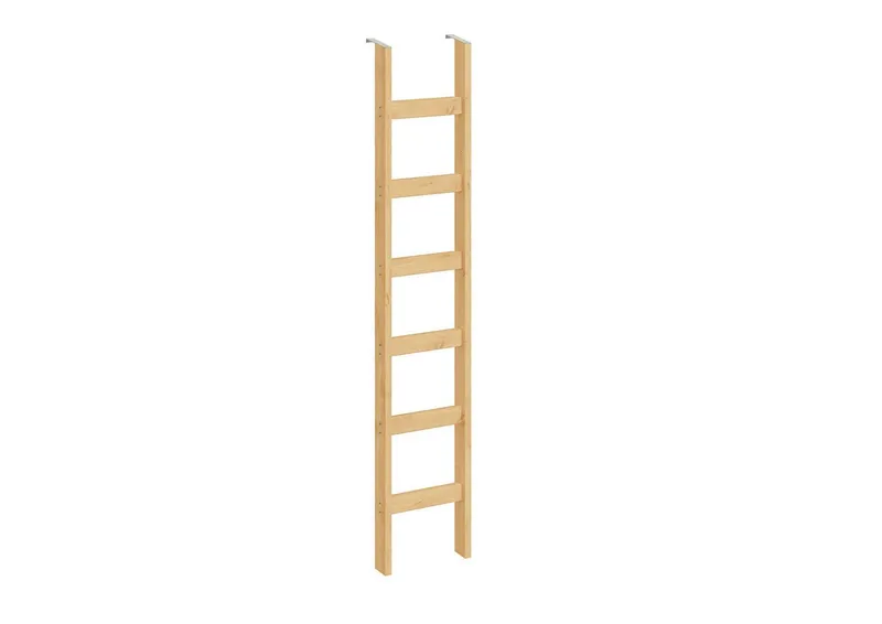OTTO home Leiterregal Soeren Leiter B/T/H: 40/1,8/190 cm, massive Kiefer, FSC®-zertifiziert, passend für Regal Soeren Höhe 220 cm, funktionales Design, Beige, – Produktbild 1 von 5