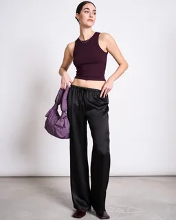 JAN N JUNE JAN 'N JUNE Damen vegan Tank Top Rib Porto Cherry Lacquer – Produktbild 1 von 1