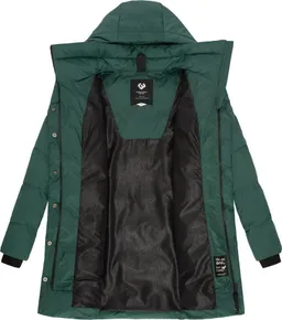 ragwear ragwear Kurzmantel Niara stylischer, gesteppter Wintermantel mit gefütterter Kapuze – Produktbild 1 von 1