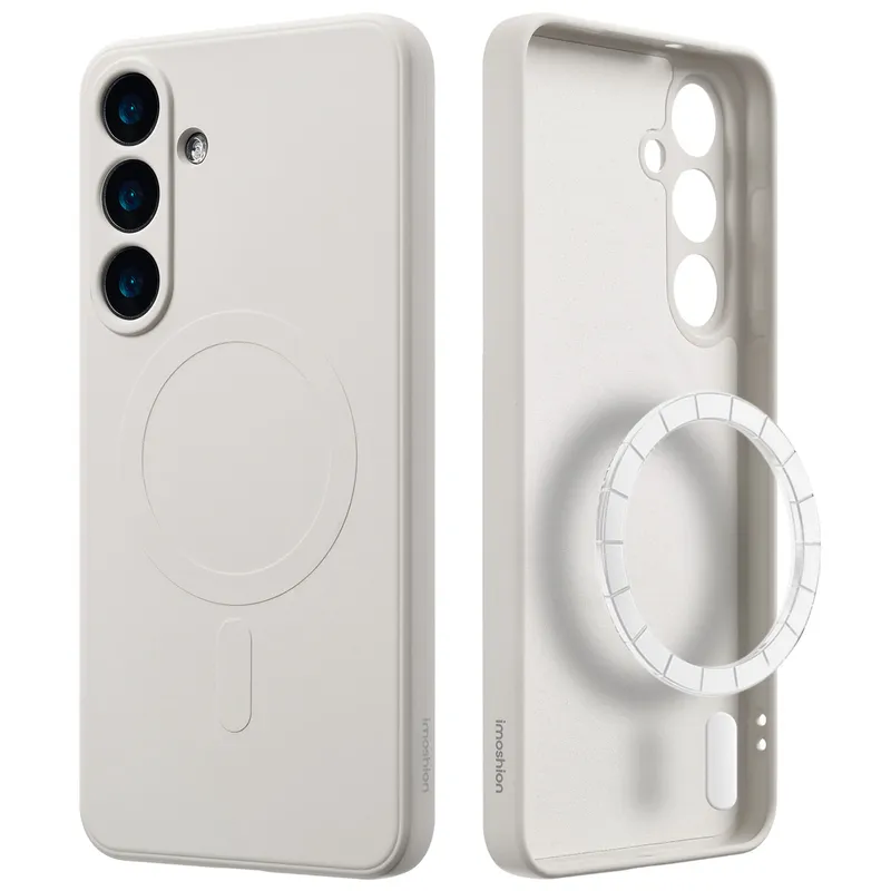 imoshion imoshion Color Back Cover mit MagSafe für das Samsung Galaxy S25 Plus, Beige, – Produktbild 1 von 1