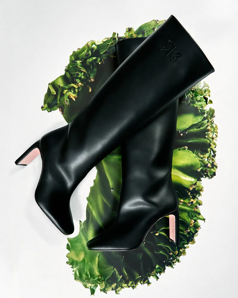 BIKKOU BIKKOU Damen vegan Stiefel Cactus Mood Schwarz, Schwarz, – Produktbild 2 von 2