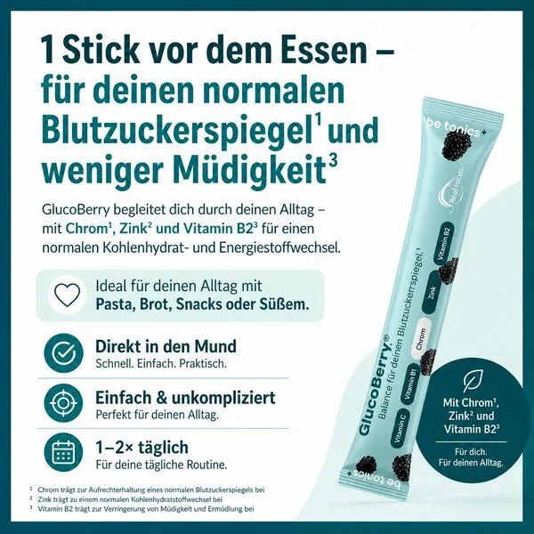 betanics betanics GlucoBerry mit Reducose® – Produktbild 3 von 4