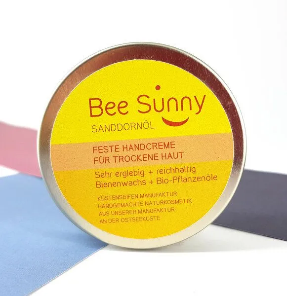 Küstenseifen Manufaktur Küstenseifen Manufaktur Feste Handcreme Sanddorn & Lemon / Bodybutter – Produktbild 1 von 4
