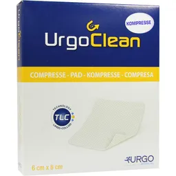 Urgo URGOCLEAN Kompresse 6x6 cm 10 St Kompressen – Produktbild 1 von 1