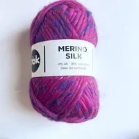 PANAPUFA PANAPUFA Merino-Seidengarn Wolle, Neon pink rosa, – Produktbild 1 von 1
