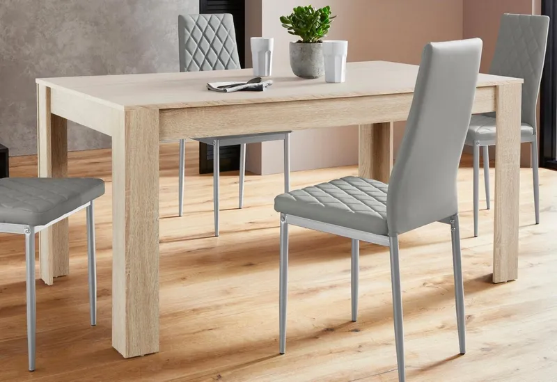 OTTO home Esstisch Meigh (OTTO-Choices), aus Holzwerkstoff, Breite 160 cm, Braun, – Produktbild 1 von 5