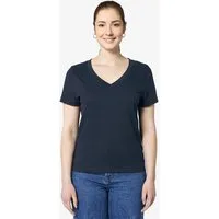 YTWOO YTWOO Damen V-Neck T-Shirt, Navy, – Produktbild 1 von 1