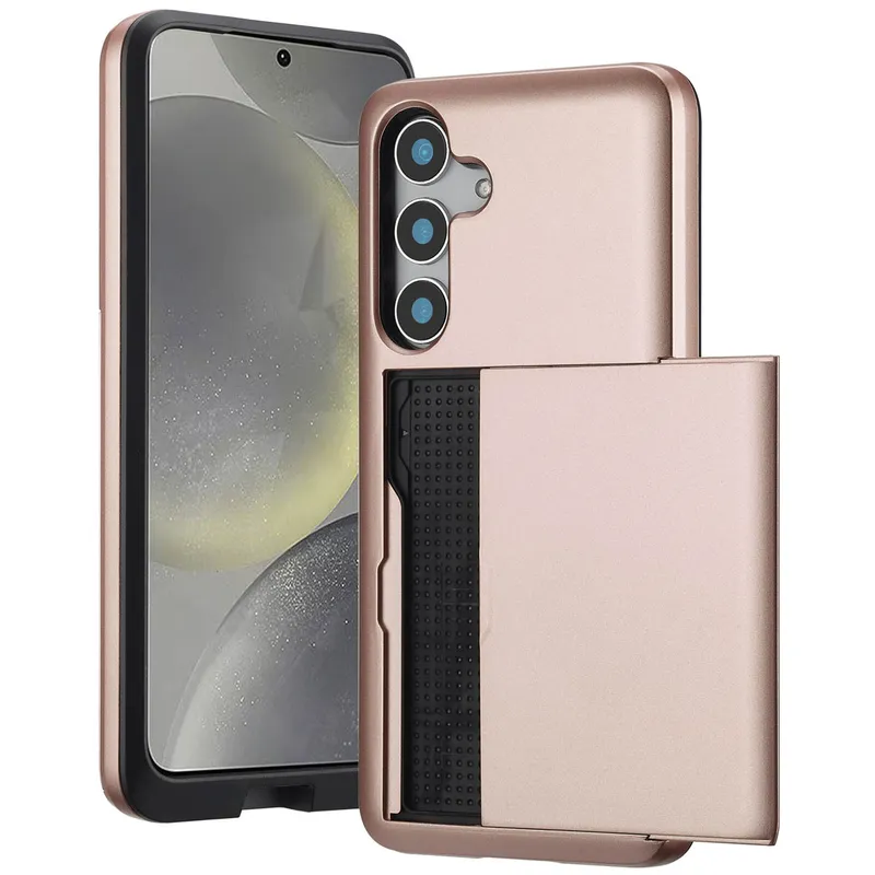 imoshion imoshion Backcover mit Kartenfach für das Samsung Galaxy S25, Rosegold, – Produktbild 1 von 1