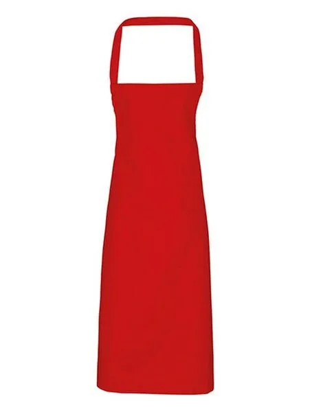 Premier Workwear Premier Workwear Kochschürze 100% Baumwolle, Rot, – Produktbild 1 von 2
