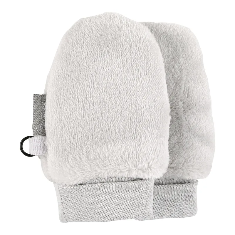 Sterntaler Sterntaler Plüsch-Fäustlinge, Grau, – Produktbild 2 von 3