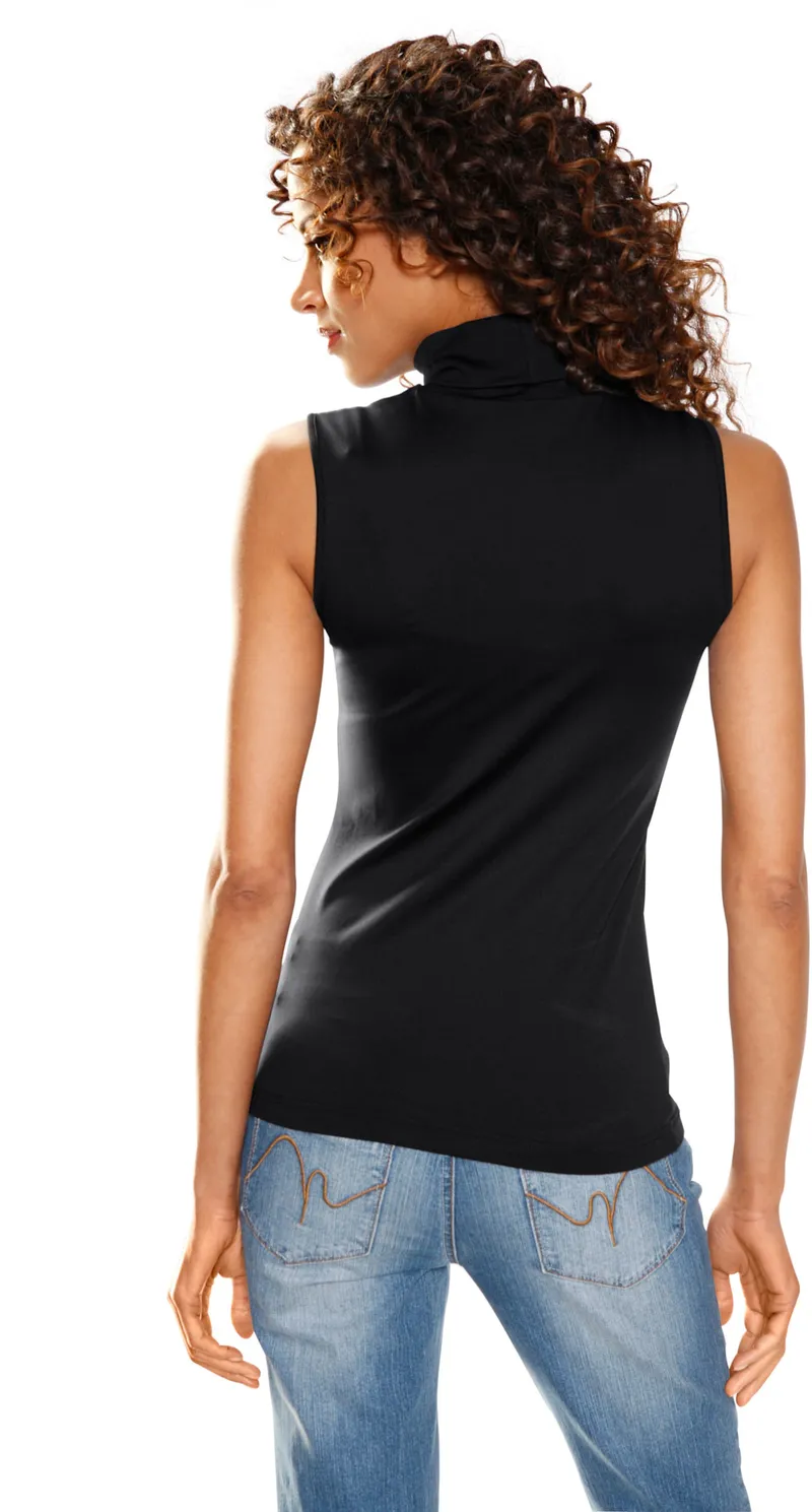 heine Shirttop schwarz, Schwarz, – Produktbild 1 von 2