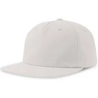 Atlantis Headwear Atlantis Headwear Old-School-Kappe aus einer Mischung aus recyceltem und Bio-Baumwoll, Weiss, – Produktbild 1 von 1