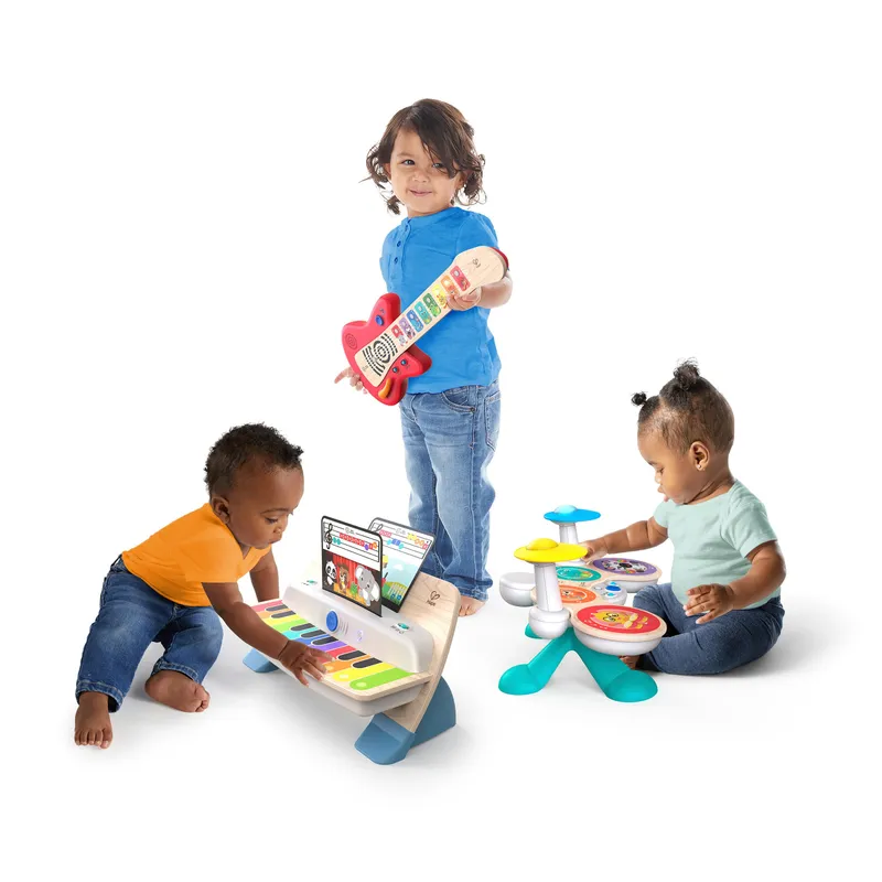 Hape Hape Baby Einstein Gitarre Together in Tune Guitar™, Rot, – Produktbild 3 von 4