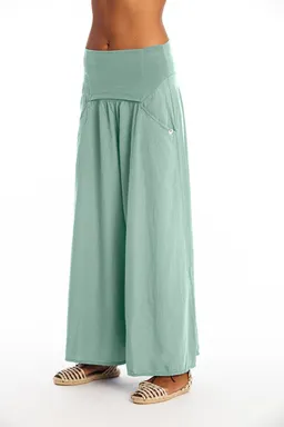 RAVENS VIEW IBIZA RAVENS VIEW IBIZA Damen vegan Hose Easy Skirt Cameo Grün – Produktbild 1 von 1