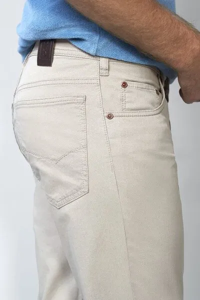 M 5 BY MEYER M 5 BY MEYER Five Pocket im Mikro Print, Beige (beige), – Produktbild 5 von 5