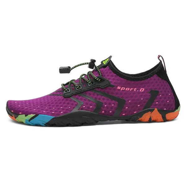 SAGUARO SAGUARO Badeschuhe vegan Barfußschuhe, Lila, – Produktbild 2 von 4