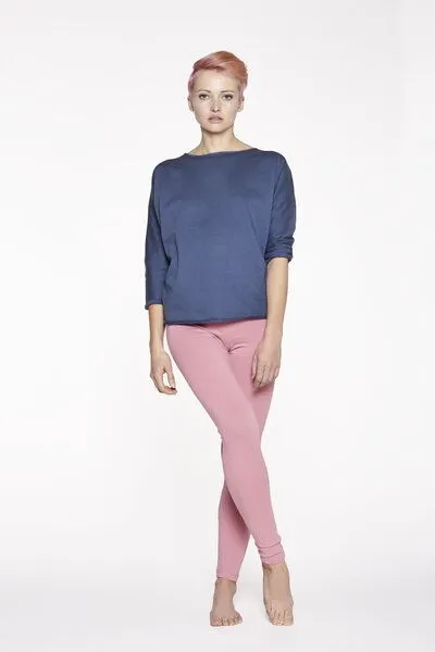 YOIQI YOIQI Sweater aus biologischer Baumwolle, Indigo(blau), – Produktbild 1 von 3